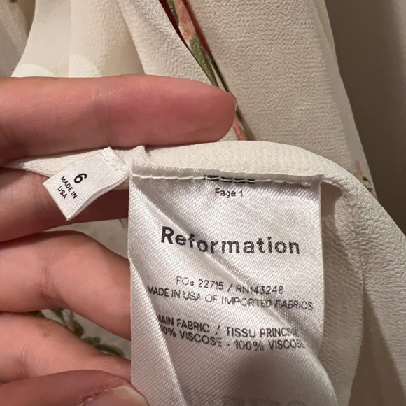 Reformation Alta Dress Size 6 - Picture 5 of 6